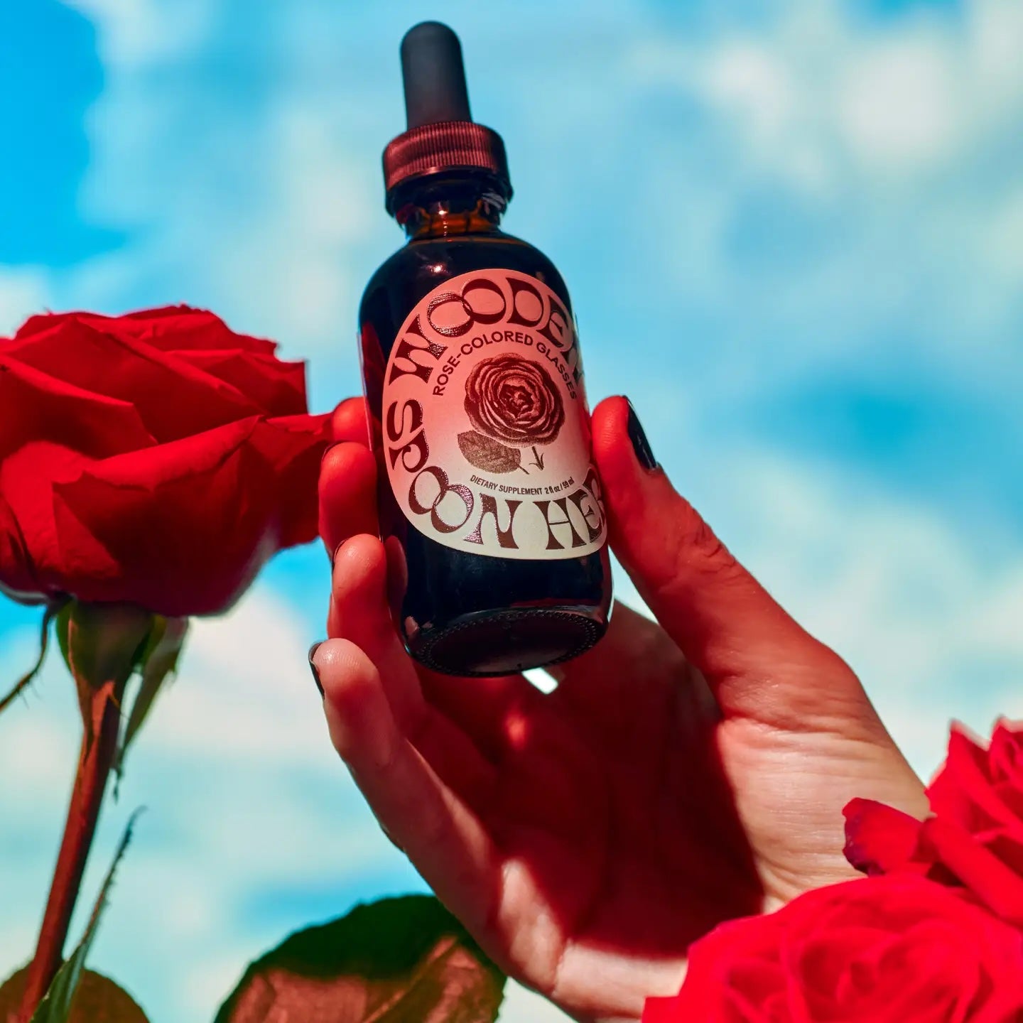 Wooden Spoon Herbs Rose Colored Glasses | Thistle & Tonic